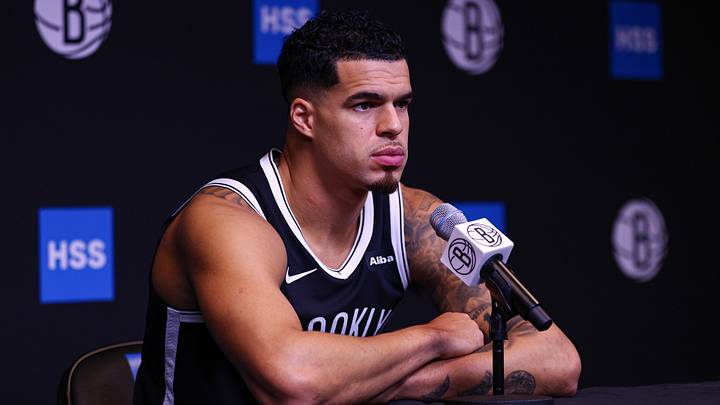 Sep 28, 2026; Brooklyn, NY, USA; Brooklyn Nets forward Michael Porter Jr. (17) talks with media at Brooklyn Nets HSS Training Center. Mandatory Credit: Vincent Carchietta-Imagn Images Sep 28, 2026; Brooklyn, NY, USA; Brooklyn Nets forward Michael Porter Jr. (17) talks with media at Brooklyn Nets HSS Training Center. Mandatory Credit: Vincent Carchietta-Imagn Images