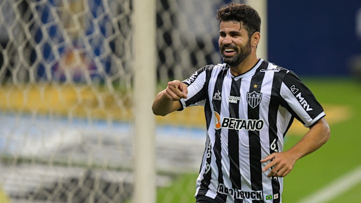 Diego Costa está sem clube desde que deixou o Atlético-MG, em dezembro de 2021
