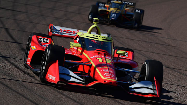 David Malukas, Team Penske, Phoenix Raceway, IndyCar