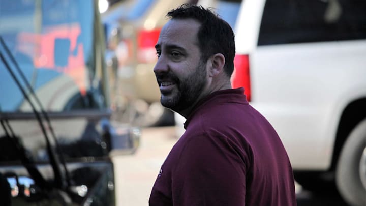 FSU special teams coordinator and defensive ends coach John Papuchis.

Img 4318
