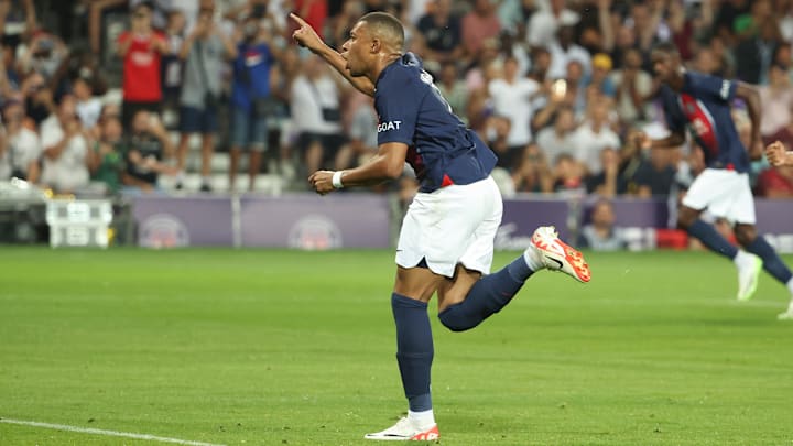 Kylian Mbappé a trouvé le chemin des filets hier face à Toulouse.