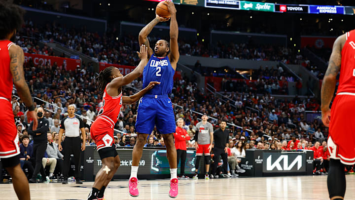 Kawhi Leonard is one of the best two-way players in the NBA - when he's available. 