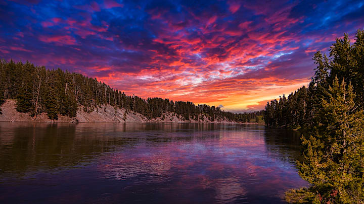 It looks like a painting.