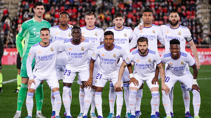 Once inicial del Real Madrid para el partido contra el RCD Mallorca