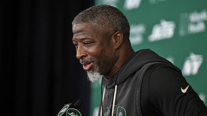 New York Jets head coach Aaron Glenn New York Jets head coach Aaron Glenn