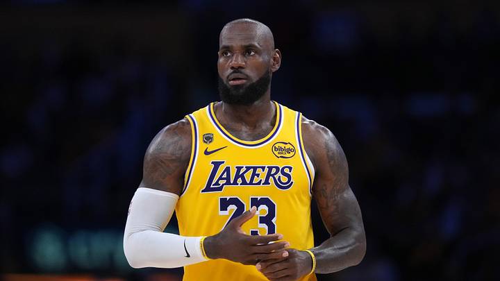 Los Angeles Lakers forward LeBron James.