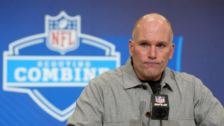 Baltimore Ravens general manager Eric DeCosta