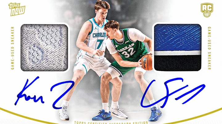 Cooper Flagg, Kon Knueppel Topps Now