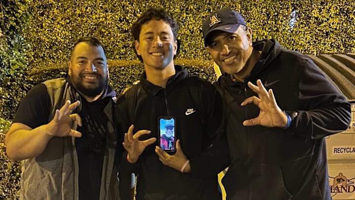Current UW coaches Jordan Paopao and Jason Kaufusi have been recruiting Matamatagi Uiagalelei since 2023. 