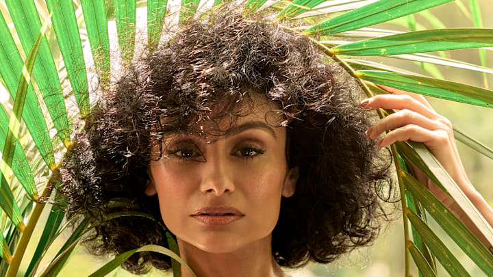Nazanin Mandi was photographed by Yu Tsai in Jamaica. 