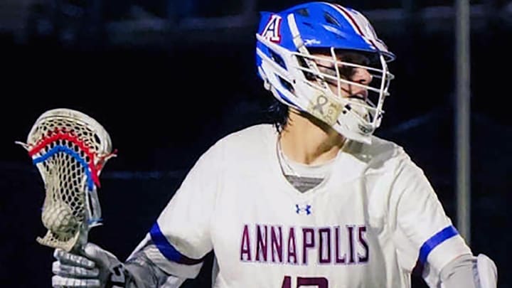 Annapolis High lacrosse midfielder Grady Roberts has committed to Randolf-Macon.