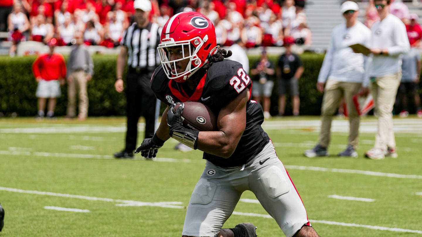What We Learned About Georgia Football's Running Back Room at G Day