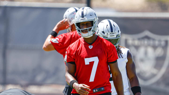 Las Vegas Raiders QB Geno Smith