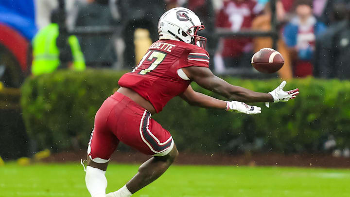 South Carolina football wide receiver Xavier Legette