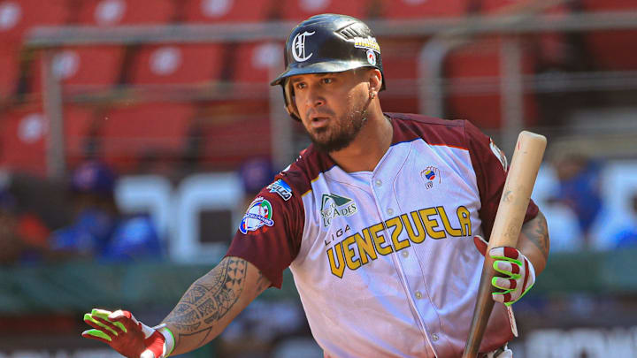 Oswaldo Arcia es figura de los Leones del Caracas 