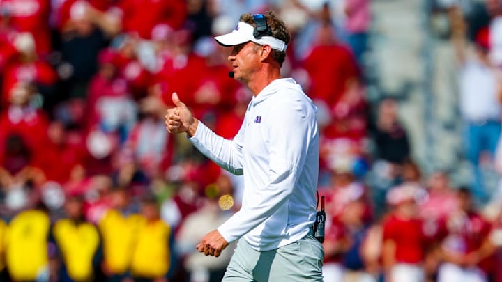 Ole Miss Rebels head coach Lane Kiffin