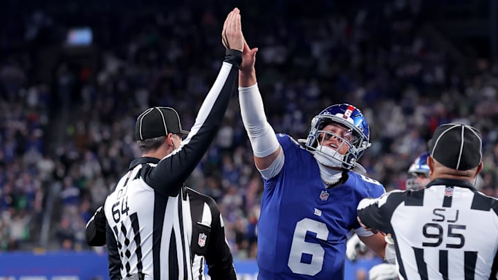 New York Giants - rookie quarterback Jaxson Dart New York Giants - rookie quarterback Jaxson Dart