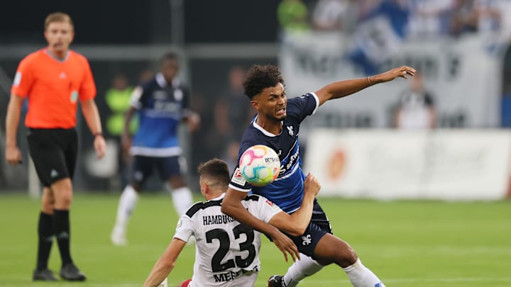 Darmstadt 98 konnte die Partie beim Hamburger SV mit 2:1 für sich entscheiden Darmstadt 98 konnte die Partie beim Hamburger SV mit 2:1 für sich entscheiden