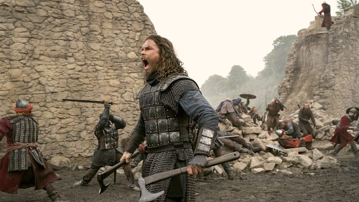Vikings Valhalla. Sam Corlett as Leif Eriksson in episode 301 of Vikings Valhalla. Cr. Bernard Walsh/Netflix © 2024
