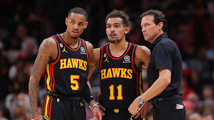 Dejounte Murray, Trae Young, Quin Synder, Atlanta Hawks 