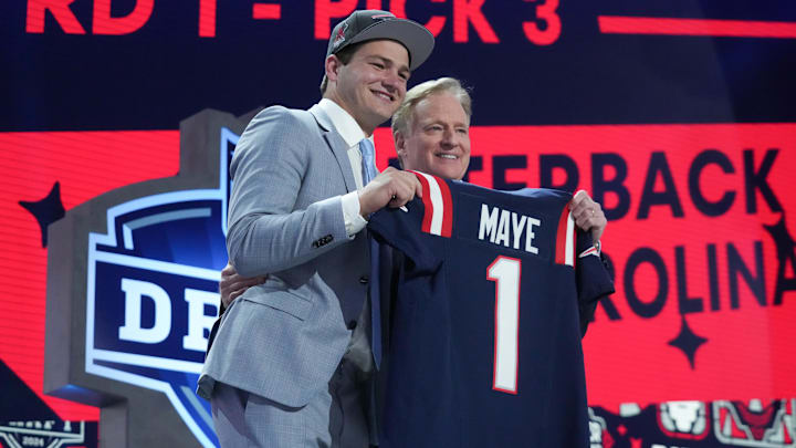 New England Patriots QB Drake Maye