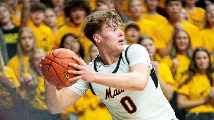 Madrid's Jevyn Severson helped his team reach the Class 1A semifinals on Wednesday.