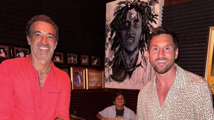 "Gerry" Cea, Messi y el hijo del astro argentino, una de las fotos favoritas del dueño de Prima Pasta "Gerry" Cea, Messi y el hijo del astro argentino, una de las fotos favoritas del dueño de Prima Pasta
