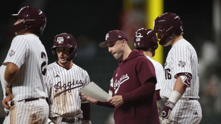 Texas A&M head coach Michael Earley