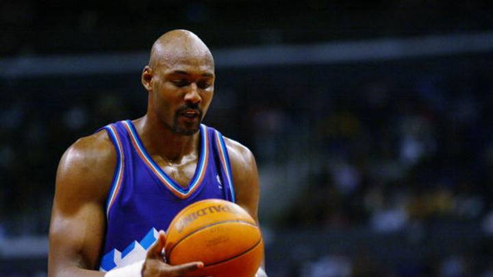 Karl Malone, leyenda del Utah Jazz. Karl Malone, leyenda del Utah Jazz.