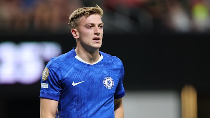 Liam Delap, nouvelle recrue de Chelsea. Liam Delap, nouvelle recrue de Chelsea.