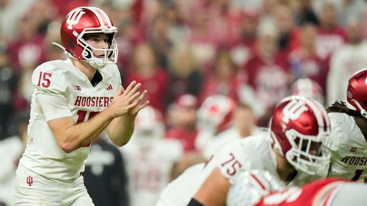 Indiana is favored against Alabama in the College Football Playoff quarterfinal. Indiana is favored against Alabama in the College Football Playoff quarterfinal.