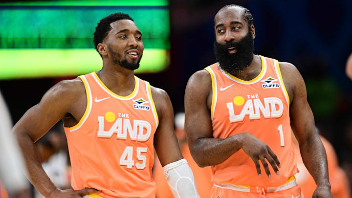 Donovan Mitchell and James Harden Donovan Mitchell and James Harden