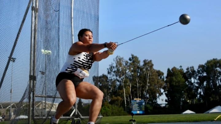 Camryn Rogers in action in 2025