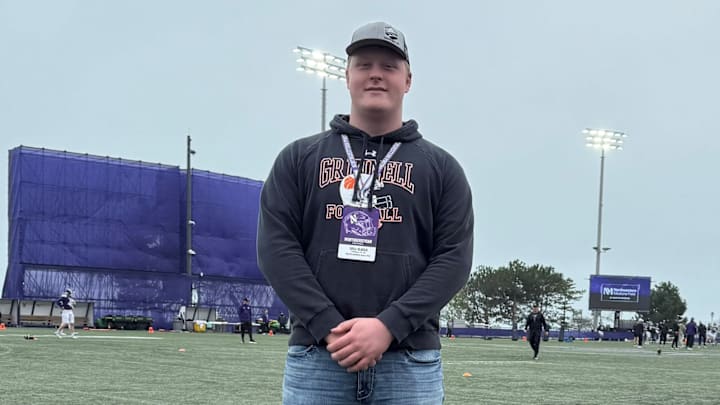 Will Slagle, one of the top offensive line prospects in the Class of 2027, underwent surgery recently. Slagle plays for Grinnell High School.