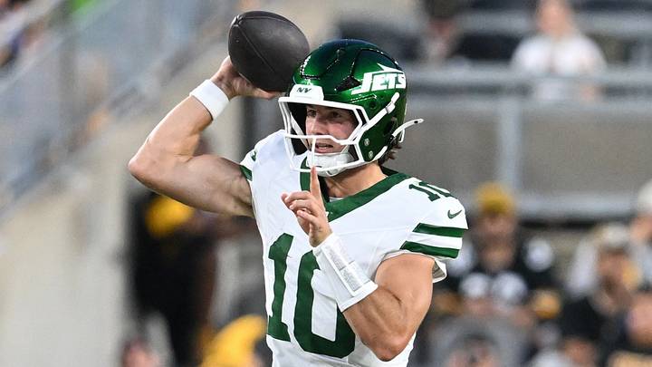 New York Jets quarterback Cade Klubnik New York Jets quarterback Cade Klubnik