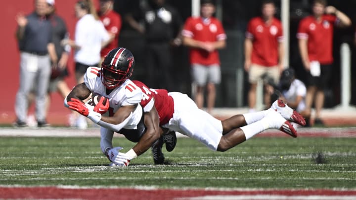 Sep 17, 2022; Bloomington, Indiana, USA; Western Kentucky Hilltoppers wide receiver Malachi Corley Sep 17, 2022; Bloomington, Indiana, USA; Western Kentucky Hilltoppers wide receiver Malachi Corley