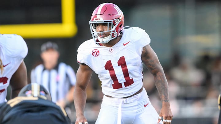 Alabama Crimson Tide linebacker Jihaad Campbell