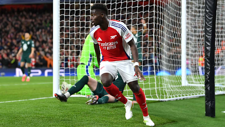 Arsenal FC v AS Monaco - UEFA Champions League 2024/25 League Phase MD6