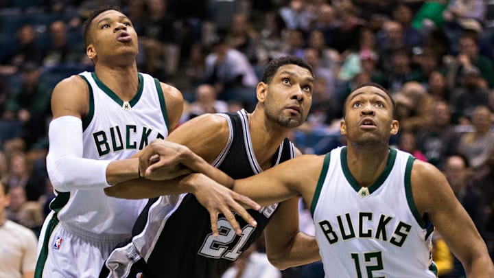 Tim Duncan, Jabari Parker, Giannis Antetokounmpo