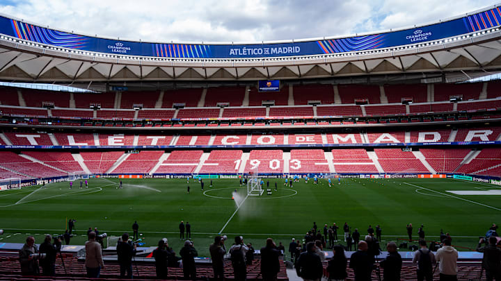 Das Stadion von Atletico