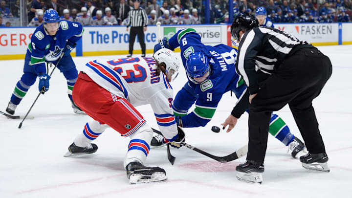 New York Rangers v Vancouver Canucks