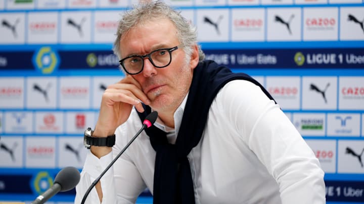 Laurent Blanc, entraîneur de l'OL.