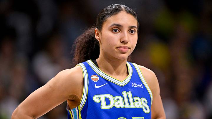 Dallas Wings guard Azzi Fudd
