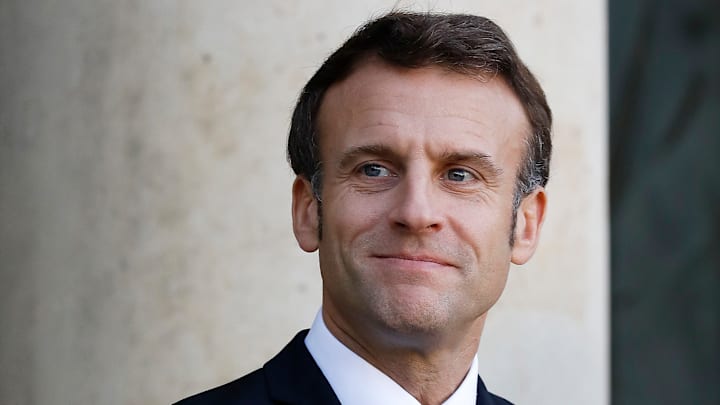 Le Président Macron a adressé un message de soutien aux joueurs de l'équipe de France Le Président Macron a adressé un message de soutien aux joueurs de l'équipe de France