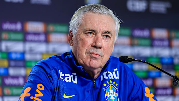 Carlo Ancelotti prepara o Brasil para os amistosos da Data Fifa de outubro Carlo Ancelotti prepara o Brasil para os amistosos da Data Fifa de outubro