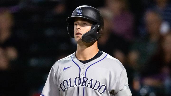 Colorado Rockies infielder Charlie Condon 