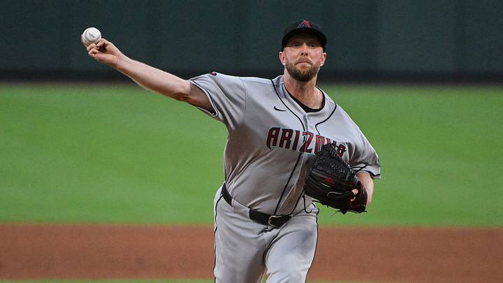 Jun 22, 2026; St. Louis, Missouri, USA; Arizona Diamondbacks starting pitcher Merrill Kelly (29) pitches against the St. Louis Cardinals during the fifth inning at Busch Stadium. Mandatory Credit: Jeff Curry-Imagn Images Jun 22, 2026; St. Louis, Missouri, USA; Arizona Diamondbacks starting pitcher Merrill Kelly (29) pitches against the St. Louis Cardinals during the fifth inning at Busch Stadium. Mandatory Credit: Jeff Curry-Imagn Images