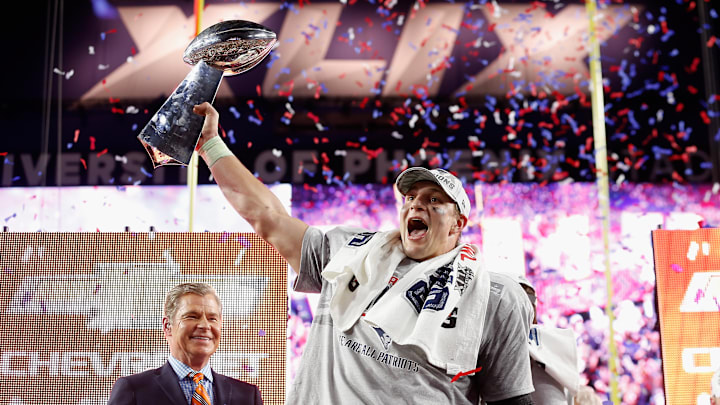 Gronkowski es considerado como uno de los mejores ala cerrada de la historia