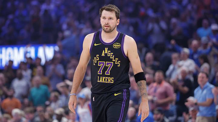 The Los Angeles Lakers and guard Luka Doncic are favored on Christmas Day. The Los Angeles Lakers and guard Luka Doncic are favored on Christmas Day.