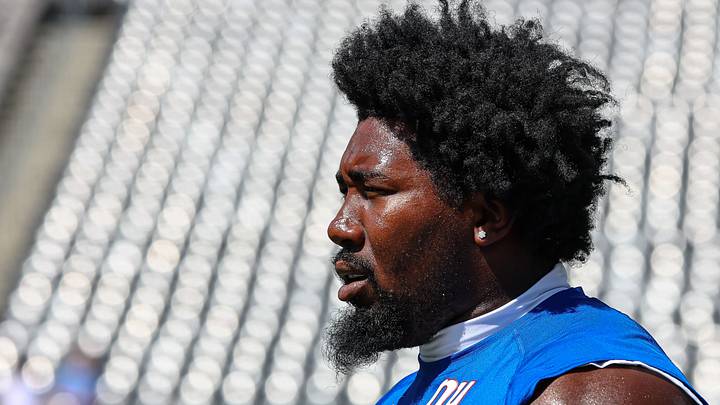 New York Giants - defensive tackle Darius Alexander New York Giants - defensive tackle Darius Alexander